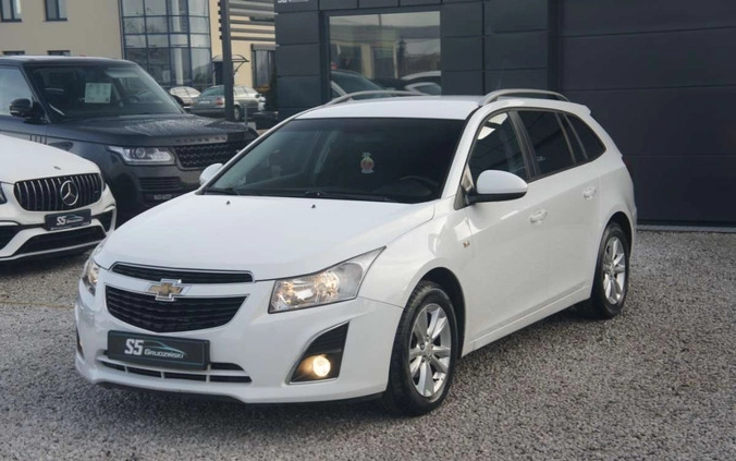 Chevrolet Cruze cena 31900 przebieg: 130900, rok produkcji 2012 z Toruń małe 154
